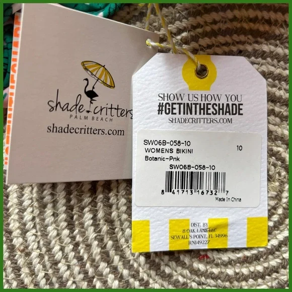 NWT UPF Bikini Top - Picture 6 of 9